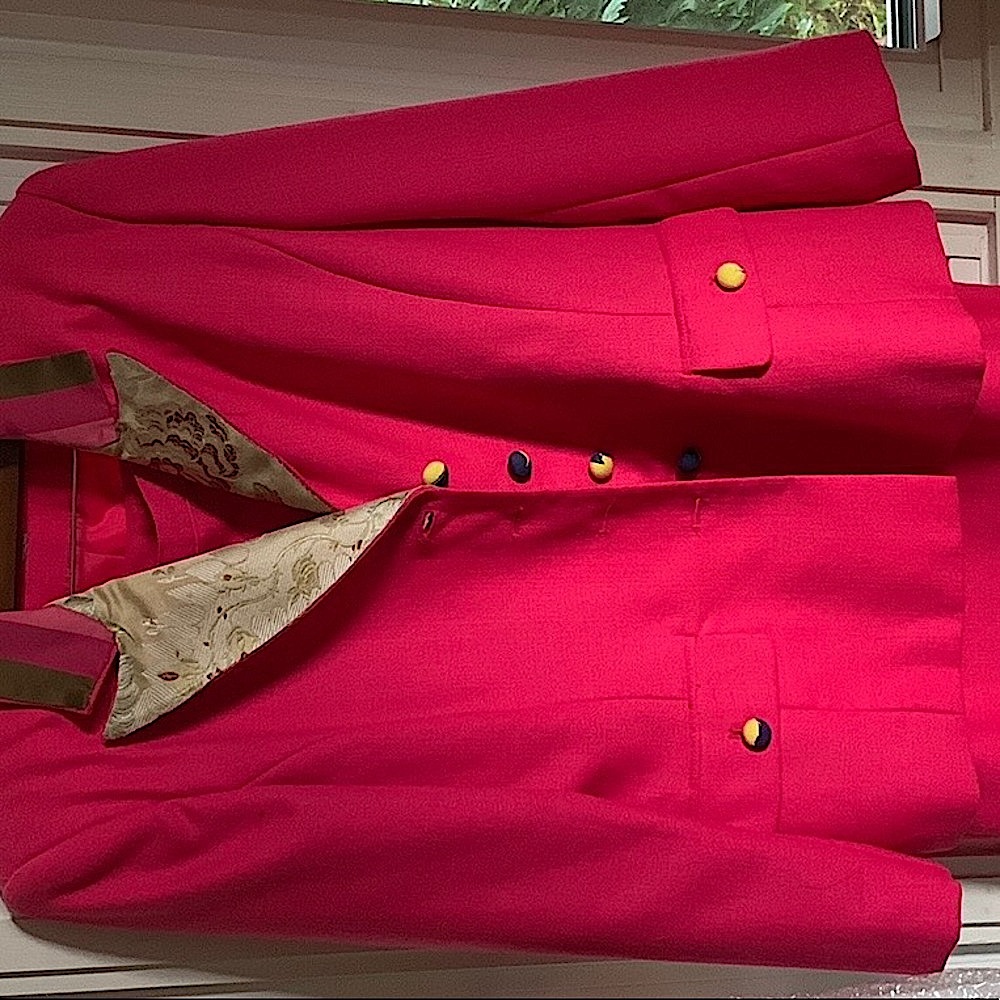 Original Couture Designer Pam McMahon Vintage Suit